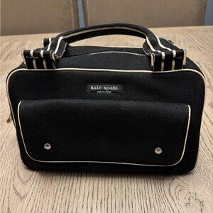 Kate Spade New York Woven Handbag with Front Pocket